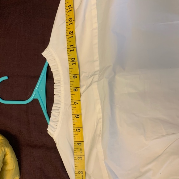 White Ann Taylor Button down - NWOT - Picture 5 of 6